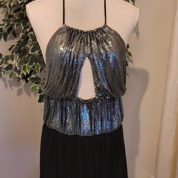 Sky Black mesh chain dress - Picture 4 of 5